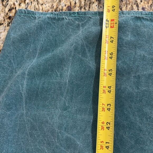 Limited Express Vintage Sleeveless Rayon Green Midi Sun Dress Size L - Picture 7 of 7